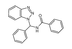 117067-48-8 N-(1H-苯并三唑-1-基苯基甲基)苯酰胺