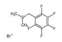 118096-88-1 spectrum, 2,3,4,5,6-pentafluorobenzyl(dimethyl)sulphonium bromide