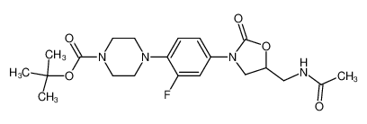 154591-03-4 structure, C21H29FN4O5