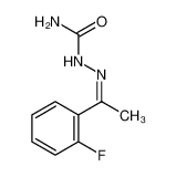 [(Z)-1-(2-fluorophenyl)ethylideneamino]urea 392-10-9