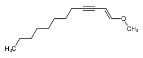 91975-25-6 spectrum, 1-methoxy-dodec-1-en-3-yne