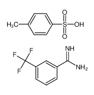 4-methylbenzenesulfonic acid,3-(trifluoromethyl)benzenecarboximidamide 26113-45-1