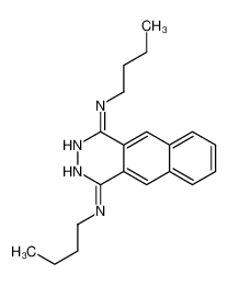 N,N'-二丁基苯并[g]酞嗪-1,4-二胺