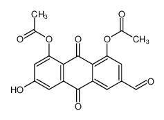 1373404-37-5 1,8-diacetoxy-3-hydroxyanthracene-9,10-dione-6-carbaldehyde