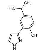 6-(1,2-dihydropyrazol-3-ylidene)-4-propan-2-ylcyclohexa-2,4-dien-1-one 288844-45-1