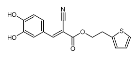 (E)-2-氰基-3-(3,4-二羟基苯基)-2-丙烯酸 2-(2-噻吩基)乙基酯