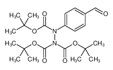 1,1,2-Hydrazinetricarboxylic acid, 2-(4-formylphenyl)-, 1,1,2-tris(1,1-dimethylethyl) ester 828246-98-6