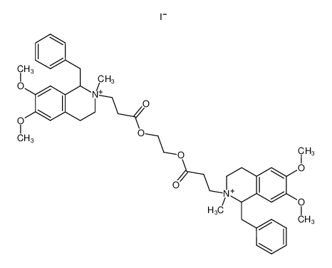 64229-28-3 structure, C46H58IN2O8+