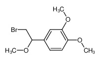 874518-74-8 spectrum, 4-(2-bromo-1-methoxy-ethyl)-1,2-dimethoxy-benzene