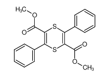 857-54-5 spectrum, dimethyl 3,6-diphenyl-1,4-dithiin-2,5-dicarboxylate