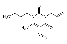 637334-84-0 spectrum, 3-Allyl-6-amino-1-butyl-5-nitroso-1H-pyrimidine-2,4-dione