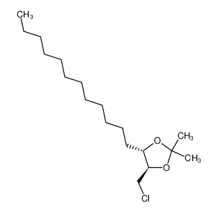 488808-10-2 spectrum, (4R,5S)-4-chloromethyl-5-dodecyl-2,2-dimethyl-1,3-dioxolane