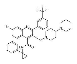 1336960-13-4 structure, C37H38BrF3N4O