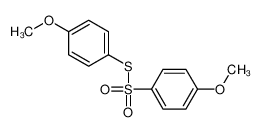 1153-43-1 spectrum, 1-methoxy-4-(4-methoxyphenyl)sulfonylsulfanylbenzene