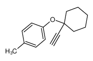 125011-10-1 1-(1-Ethynyl-cyclohexyloxy)-4-methyl-benzene