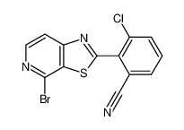 1365992-74-0 structure, C13H5BrClN3S