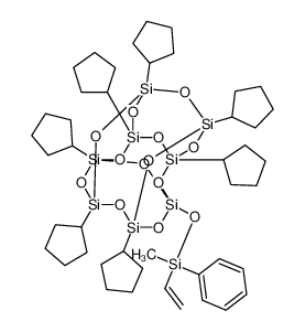 PSS-甲苯基乙烯基硅氧基-七环戊基取代物