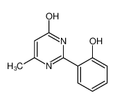 2-(2-羟基苯基)-6-甲基-4-嘧啶醇