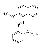 77262-83-0 1-(2-methoxyphenylazo)-2-methoxynaphthalene