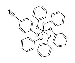 4576-27-6 structure, C37H29NO6W