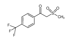 2-(甲基磺酰基)-1-[4-(三氟甲基)苯基]乙酮