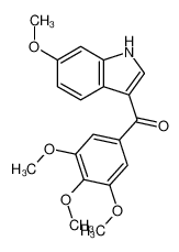 613679-11-1 (6-methoxy-1H-indol-3-yl)-(3,4,5-trimethoxyphenyl)methanone