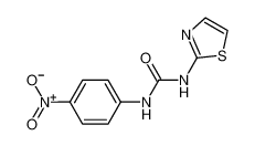 1-(4-nitrophenyl)-3-(1,3-thiazol-2-yl)urea 69123-58-6