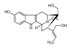 (6S,8S,10S)-8-((E)-1-hydroxybut-2-en-2-yl)-9-(hydroxymethyl)-12-methyl-6,7,8,9,10,11-hexahydro-5H-6,10-epiminocycloocta[b]indol-2-ol 1422506-49-7