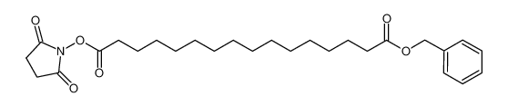 hexadecanedioic acid benzyl ester N-hydroxysuccinimide ester 949588-03-8