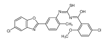 6451-05-4 structure, C23H17Cl2N3O3S