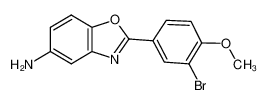 2-(3-BROMO-4-METHOXYPHENYL)-1,3-BENZOXAZOL-5-AMINE 293737-88-9