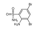 2-Amino-3,5-dibromobenzenesulfonamide 59018-47-2