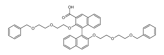 155580-09-9 structure, C43H42O8