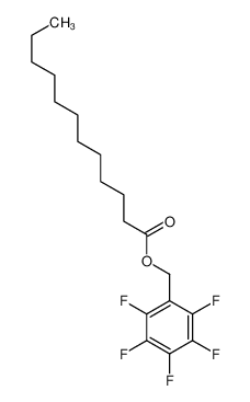 (2,3,4,5,6-pentafluorophenyl)methyl dodecanoate 21635-07-4