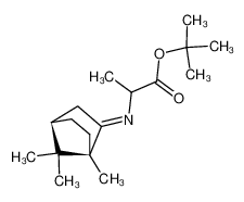 247156-12-3 spectrum, tert-butyl 2-((E)-((1R,4R)-1,7,7-trimethylbicyclo[2.2.1]heptan-2-ylidene)amino)propanoate