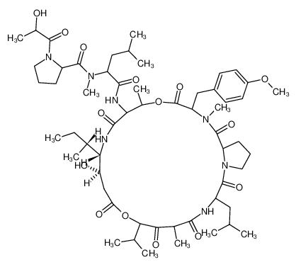 77327-05-0 structure, C57H89N7O15