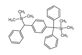 76241-20-8 1-diphenyltrimethylsilylmethyl-4-(phenyltrimethylsilylmethyl)benzol