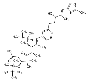 335160-01-5 structure, C41H69NO6SSi2