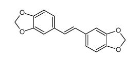 76306-40-6 spectrum, (E)-1,2-di-(3',4'-methylenedioxyphenyl)-ethylene