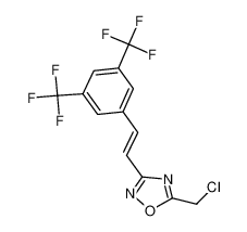 5-氯甲基-3-[3,5-二(三氟甲基)苯乙烯基]-1,2,4-噁二唑