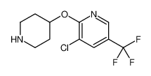 3-chloro-2-piperidin-4-yloxy-5-(trifluoromethyl)pyridine 1092352-80-1