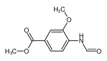 甲基 4-甲酰基氨基-3-甲氧基苯甲酸