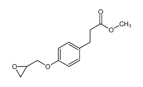 81147-94-6 spectrum, methyl 3-[4-(oxiran-2-ylmethoxy)phenyl]propanoate