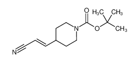 tert-butyl 4-(2-cyanovinyl)piperidine-1-carboxylate 1153949-26-8