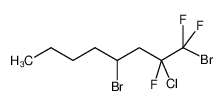 1,4-DIBROMO-2-CHLORO-1,1,2-TRIFLUOROOCTANE 30428-47-8
