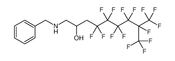 2-Nonanol, 4,4,5,5,6,6,7,7,8,9,9,9-dodecafluoro-1-[(phenylmethyl)amino]-8-(trifluoromethyl)-