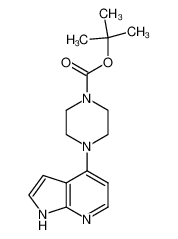 4-(1H-吡咯并[2,3-B]吡啶-4-基)-1-哌嗪羧酸叔丁酯