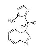 1-[(1-甲基-1H-咪唑-2-基)磺酰基]-1H-苯并三唑