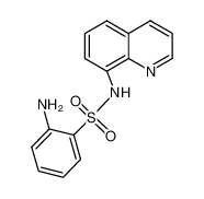 2-amino-N-quinolin-8-ylbenzenesulfonamide 16082-64-7