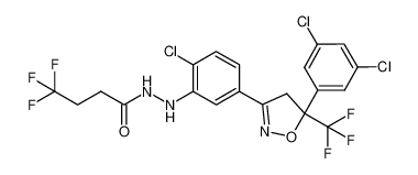 1237587-29-9 structure, C20H14Cl3F6N3O2